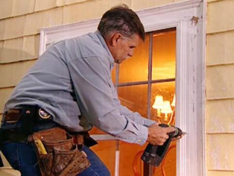 Old Storm Window; Shrubs; Carbon Monoxide Detectors