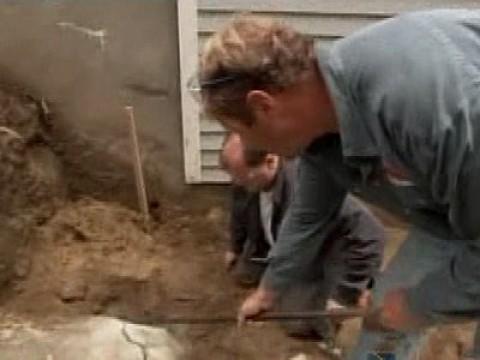 Removing a Boulder; Securing Loose Pipes