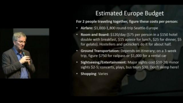 European Travel Skills Lecture