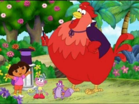 The Big Red Chicken’s Magic Wand