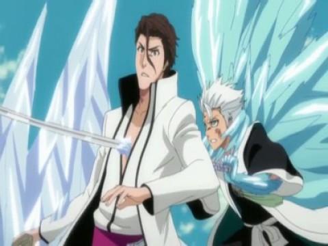 Hitsugaya, infuriato! La lama dell'odio!