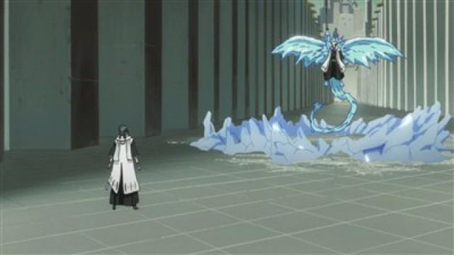 Um der Gläubigen willen! Byakuya vs. Hitsugaya!