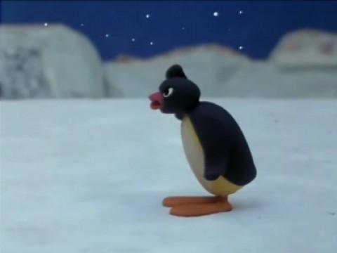 Pingu Builds An Igloo