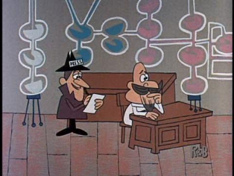 Rocky & Bullwinkle - Goof Gas Attack  (3) - The Dunderheads or Feeling Zero