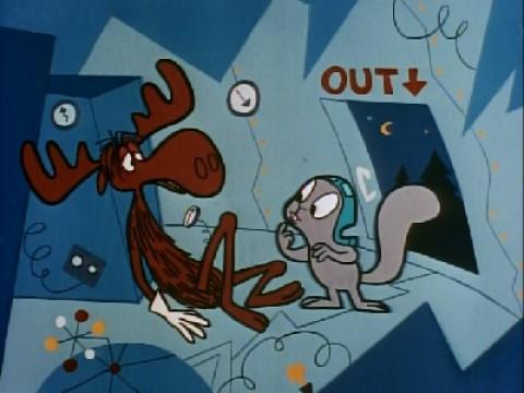 Rocky & Bullwinkle - Jet Fuel Formula (10) - Hello Out There! or There's No Place Like Space