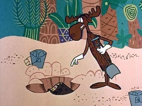 Rocky & Bullwinkle - Jet Fuel Formula (26) - Three on an Island or Tell It to the Maroons