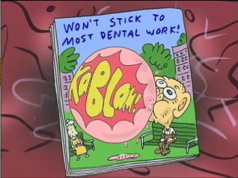 Won't Stick To Most Dental Work