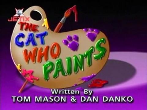 The Cat Who Paints