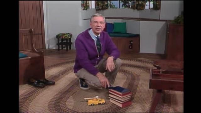 Curiosity: Mister Rogers Rides in a Bucket Lift