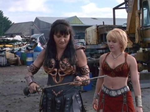 Xena e Olimpia nel futuro