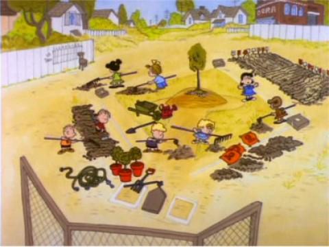 It's Arbor Day, Charlie Brown