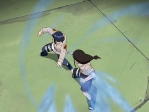 Batalla Byakugan: ¡Hinata se hace valiente!