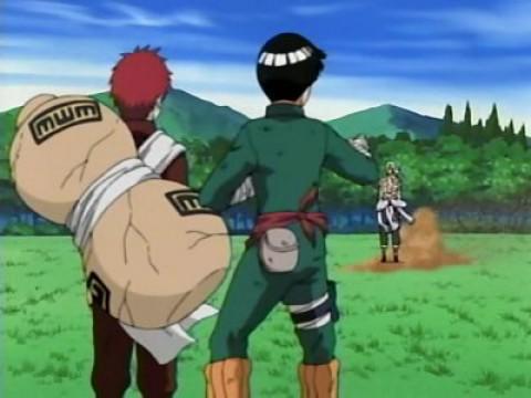 ¡La gran pelea! ¡Gaara contra Kimimaro!