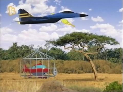 Tierfütterung in Afrika