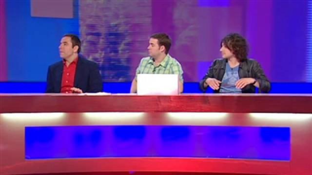 Peaches Geldof, Chris Addison, David Walliams, Alex Zane