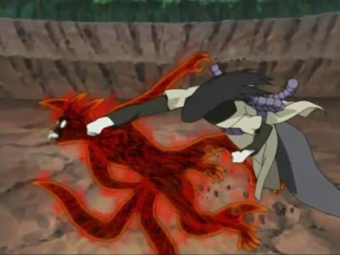 Orochimaru contra el Jinchūriki