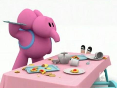 Pocoyo ne range pas