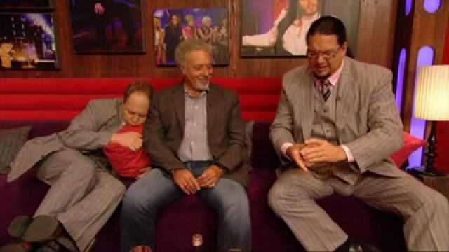 Jimmy Carr, Penn and Teller, Ellen Page, Tom Jones