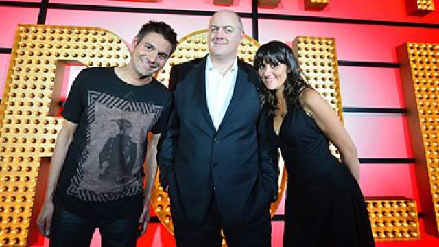 Dara O'Briain, Nina Conti and Danny Bhoy