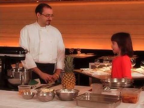 Making An Upside-Down Pineapple Cake