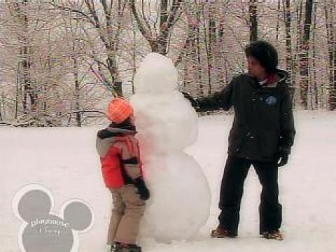 Making A Snowman