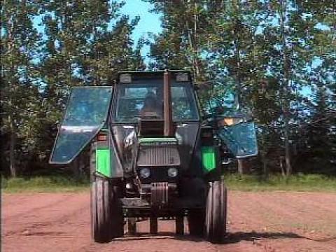 Riding A Tractor