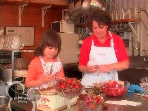 Making Strawberry Jam