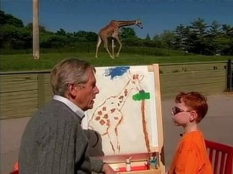 Painting Giraffes.