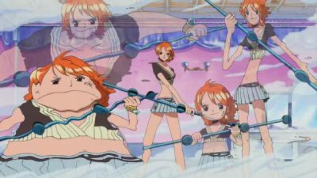 Nami's Determination! Shoot the Rampaging Chopper!