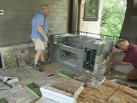 Outdoor Kitchen Island