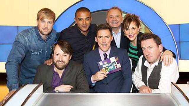 Bob Mortimer, Mel Giedroyc, Adil Ray and Kian Egan