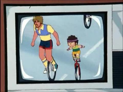 Desperation! Big Unicycle Jump
