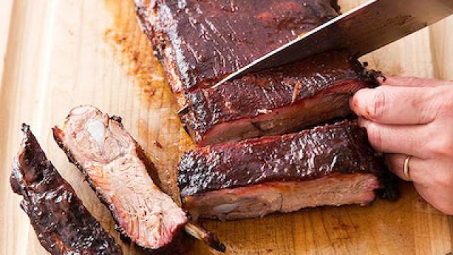 Memphis Ribs and Pretzel Salad