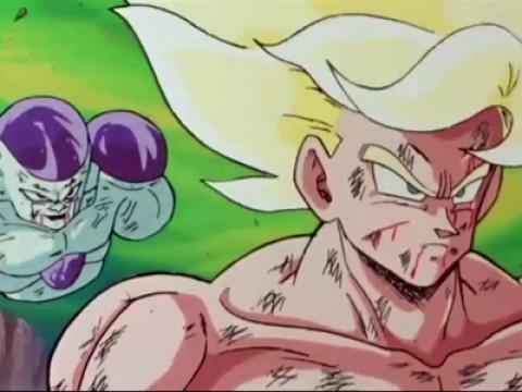 Son Goku, le coup final… La planète Namek disparaît