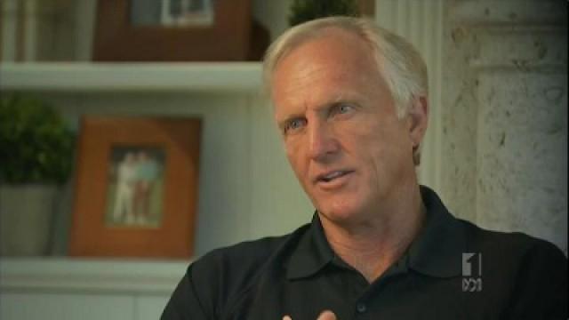 Driving Greg Norman (1)