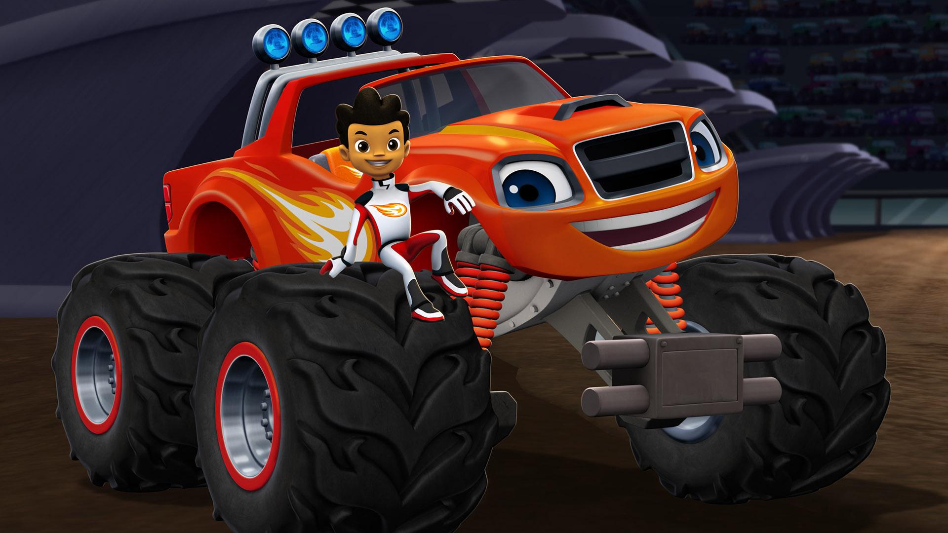 Blaze and Monster Machines: Dragon Island Race - Free Play & No Download