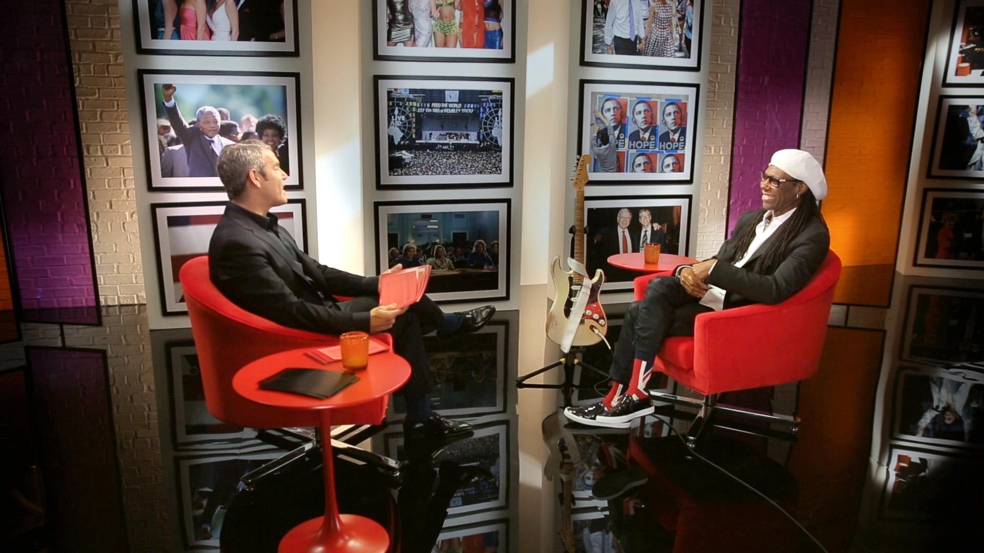 Andy Cohen's Then and Now