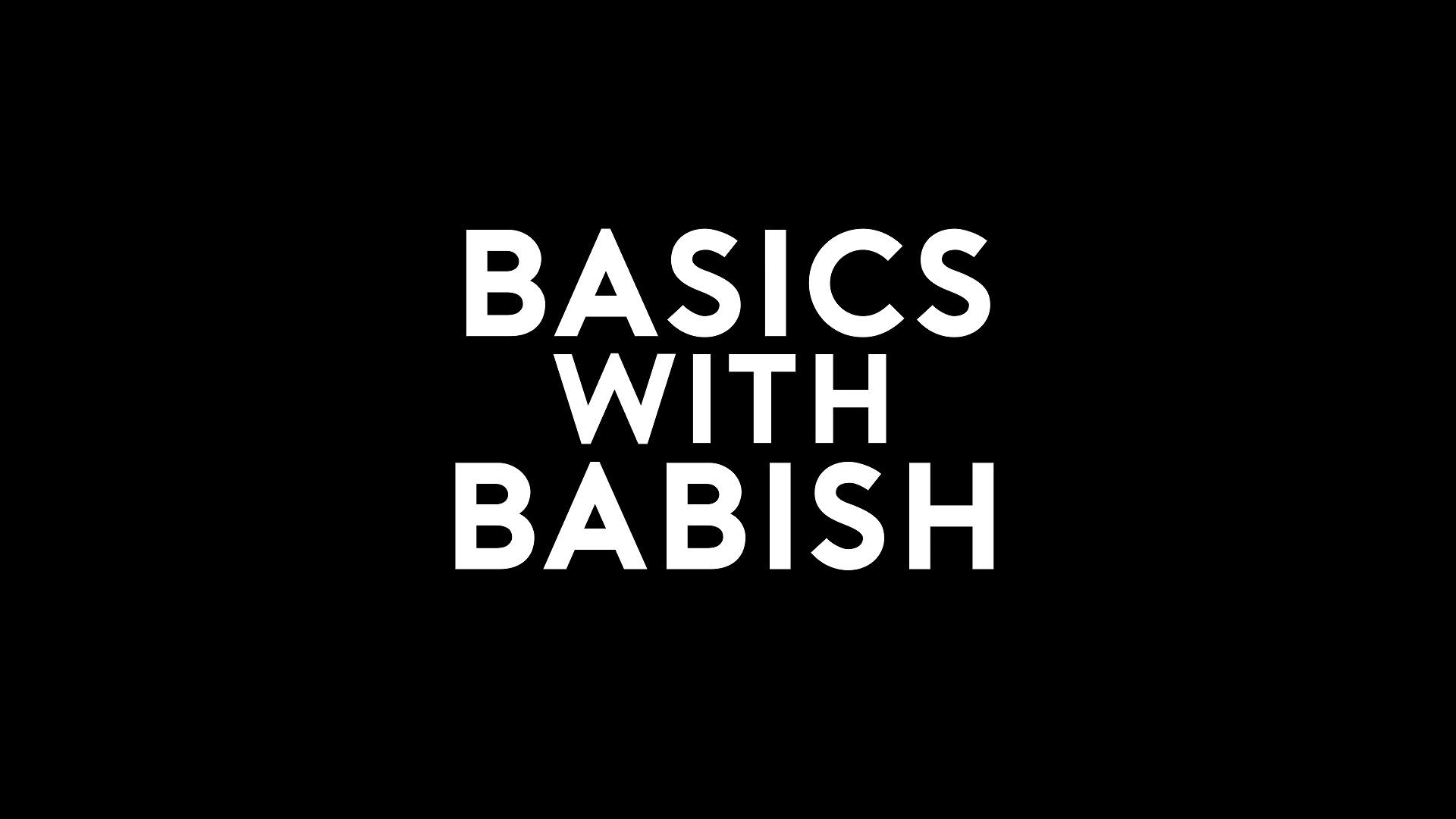 Basics with Babish