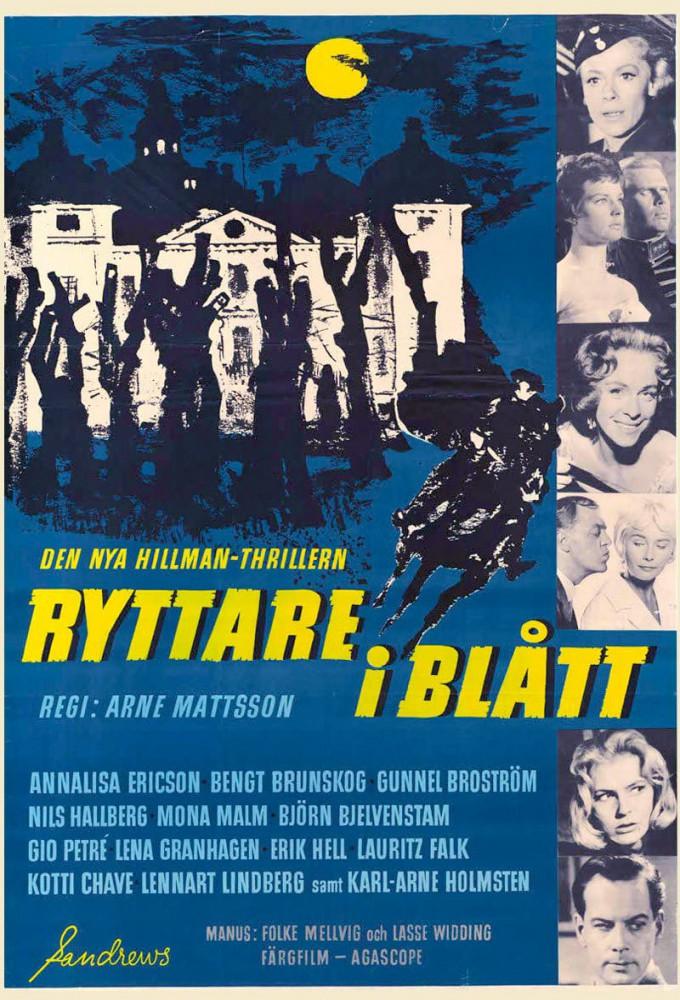 Ryttare i blått