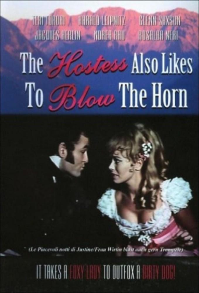 The Hostess Also Likes to Blow the Horn