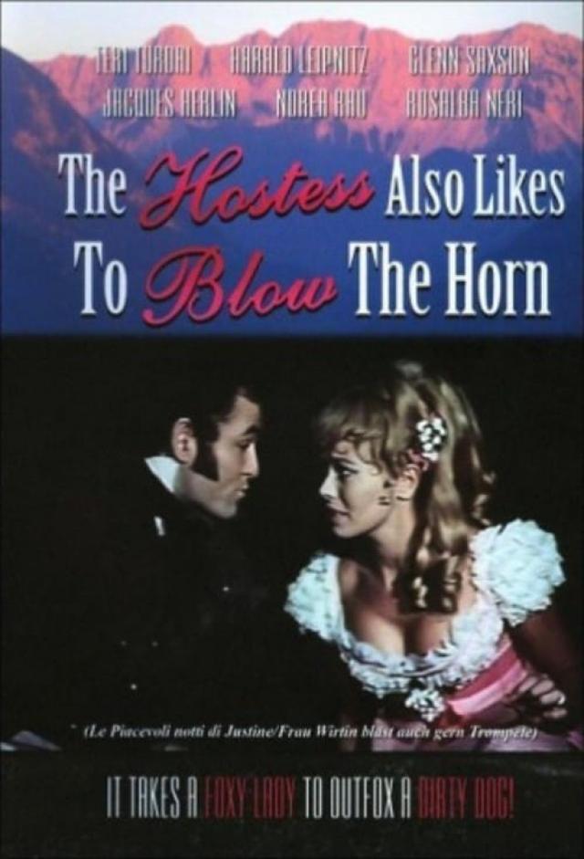 The Hostess Also Likes to Blow the Horn