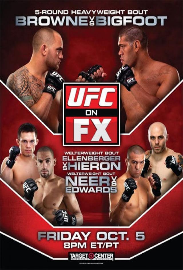 UFC on FX: Browne vs. Bigfoot
