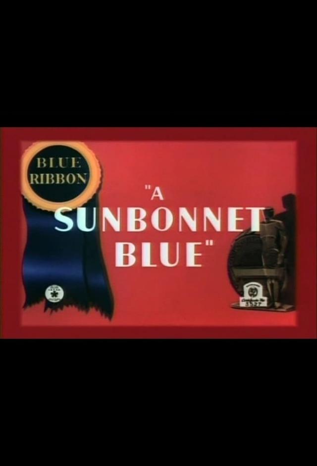 A Sunbonnet Blue