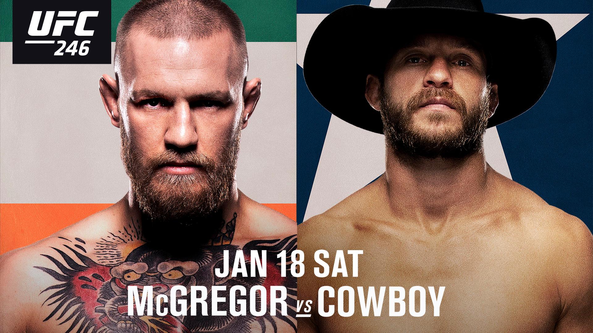 UFC 246: McGregor vs. Cowboy