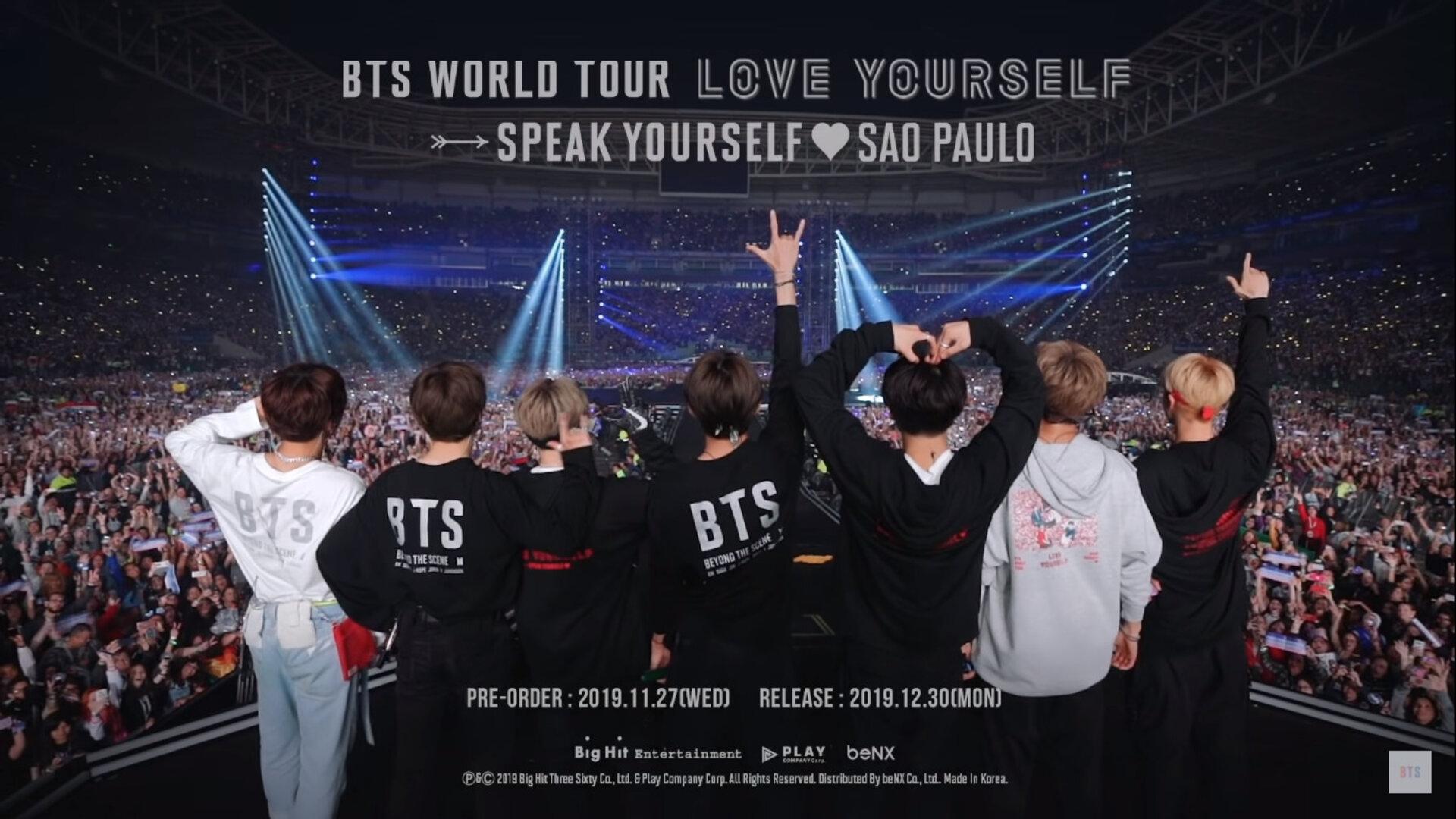 BTS World Tour 'Love Yourself' Sao Paulo