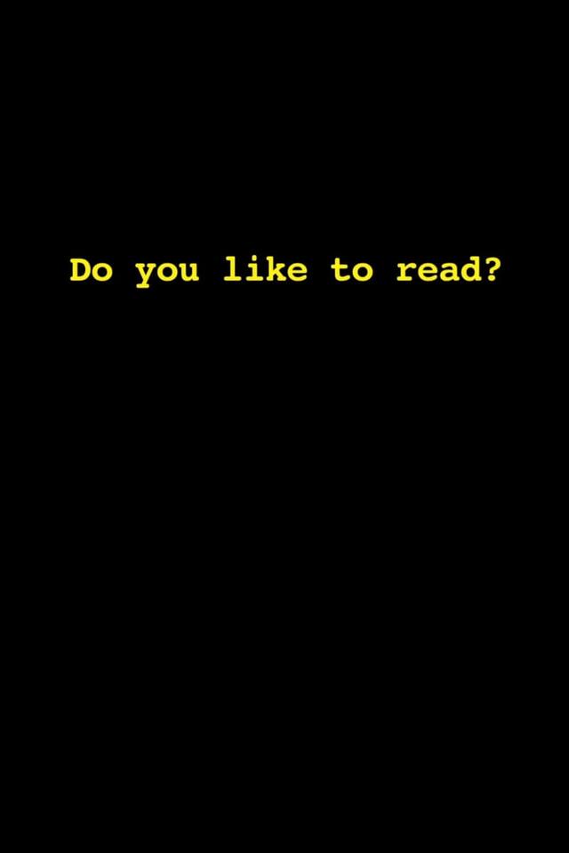 Do You Like to Read?