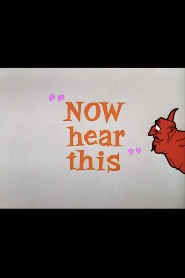 Now Hear This