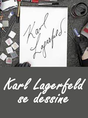 Karl Lagerfeld Sketches His Life