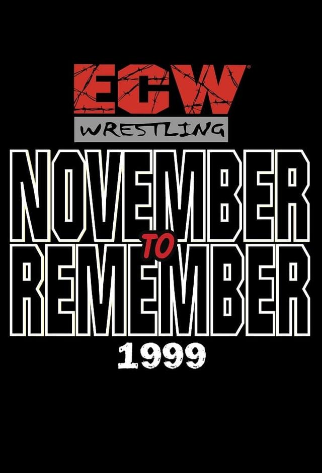 ECW  November to Remember 1999