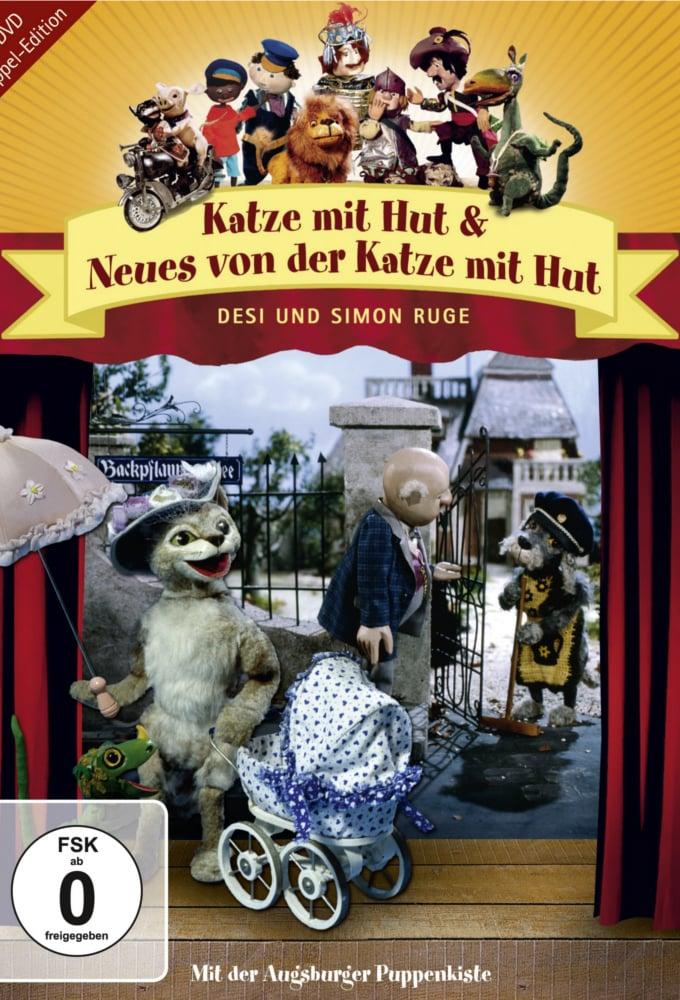 Augsburger Puppenkiste - Katze mit Hut